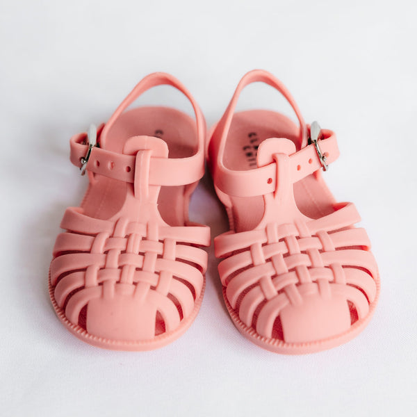 Classical Child Jelly Sandals Rose Pink