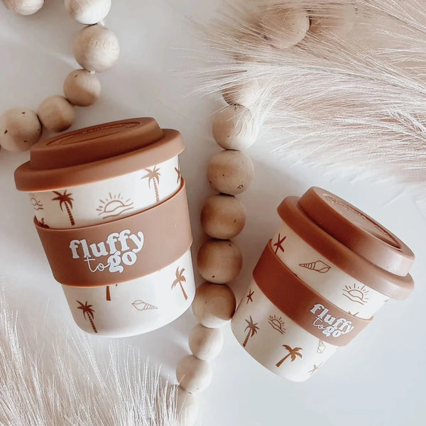 Fluffy to Go | Hot Choccy Cup | Palm Tree Vibes