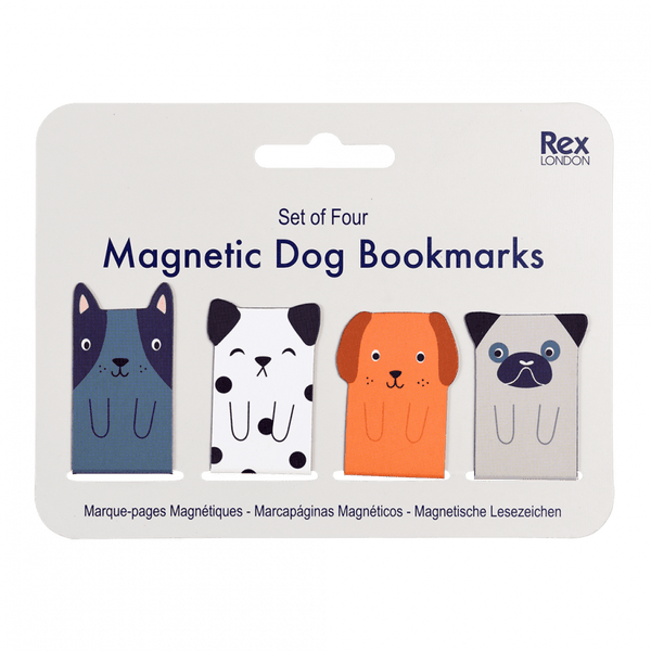 Rex London Magnetic Dog Bookmarks