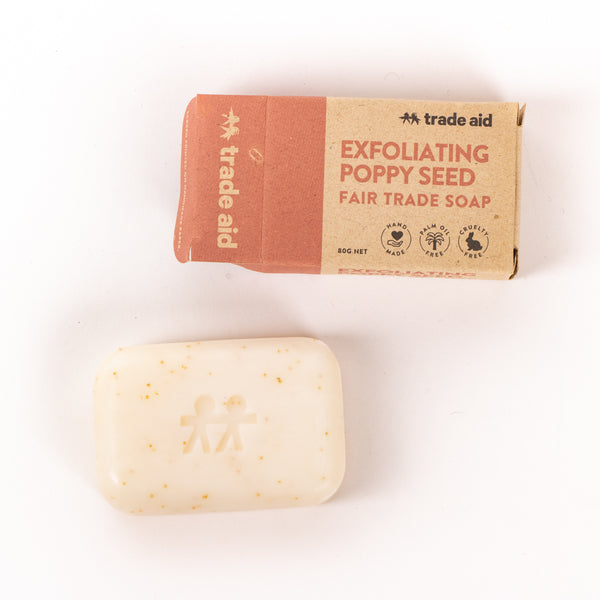 Trade Aid Soap | Exfoliating Poppy Seed