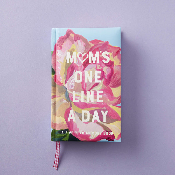 Mum's Floral One Line a Day: A Five-Year Memory Book