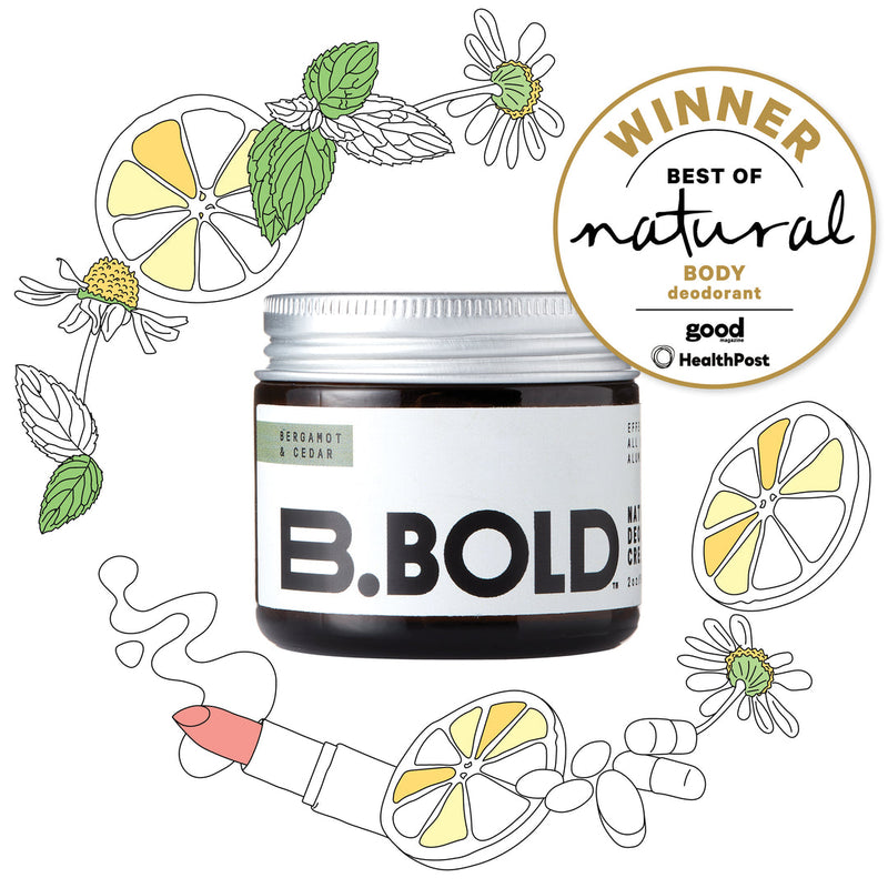 B.BOLD Bergamot & Cedar 58g