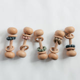 Classical Child Beech Rattle Sage