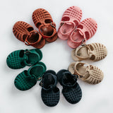 Classical Child Jelly Sandals Rust