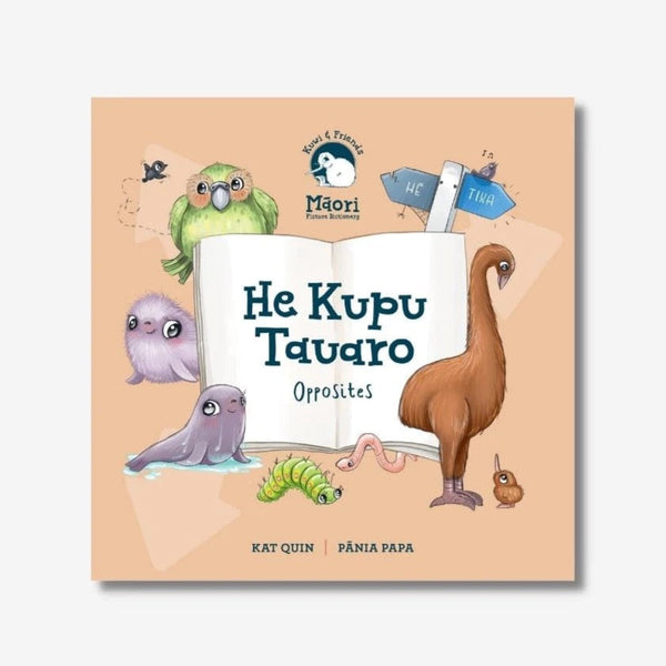 He Kupu Tauaro | Opposites | Board Book