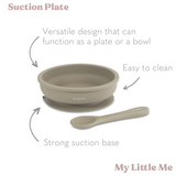 My Little Me Suction Plate + Spoon