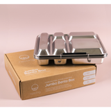 Nestling Stainless Steel Jumbo Bento Box