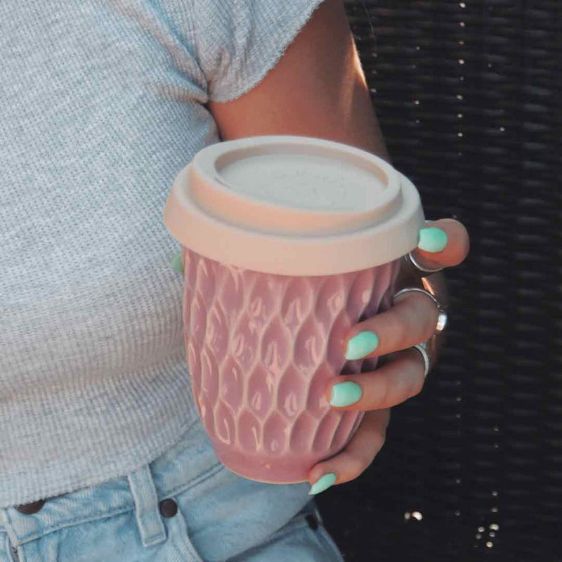 Pottery For The Planet | Ceramic Travel Cup | Lavender