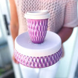 Pottery For The Planet | Ceramic Travel Cup | Lavender