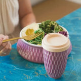 Pottery For The Planet | Ceramic Travel Cup | Lavender