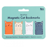 Rex London Magnetic Cat Bookmarks