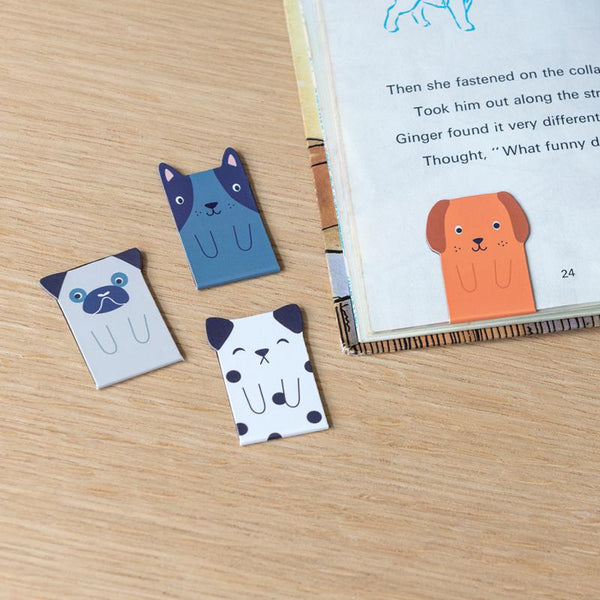 Rex London Magnetic Dog Bookmarks