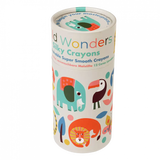 Rex London Wild Wonders Silky Crayons - Set of 12