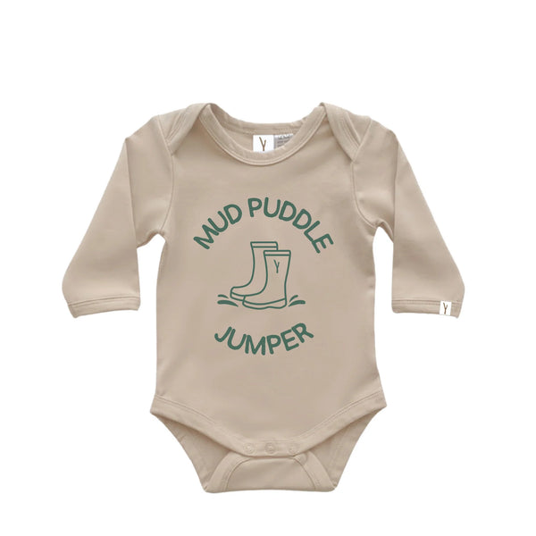 Stick Hunters Long Sleeve Bodysuit Mud Puddle Jumper