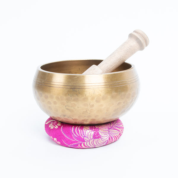 Trade Aid Singing Bowl with Cushion