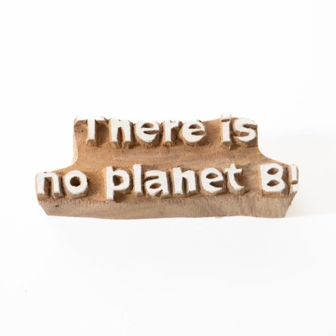 Trade Aid Printing Block | Planet B