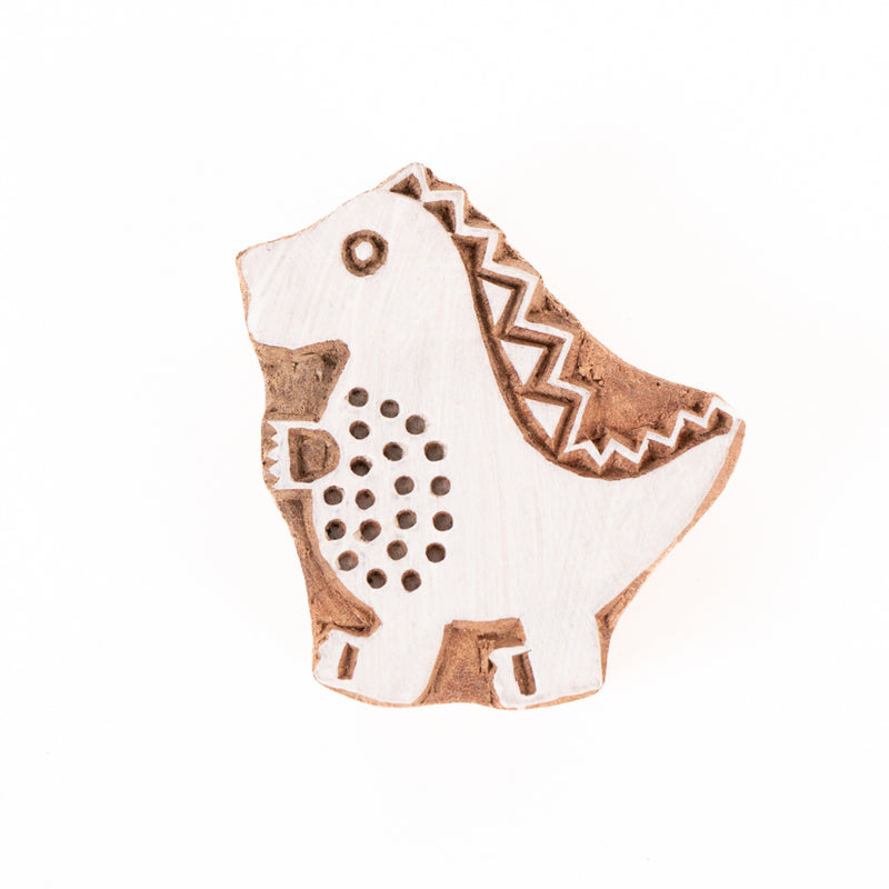 Trade Aid Printing Block | Tyrannosaurus