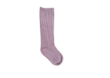 Rainbow Child Organic Knee High Socks - Lavender, Tan or Cocoa