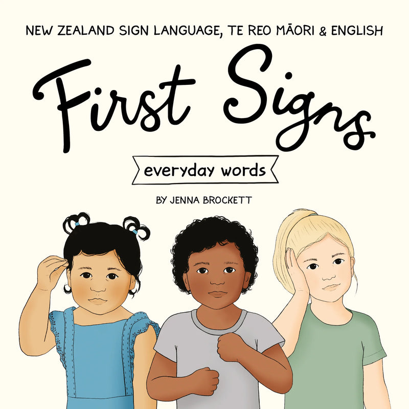 First Signs Everyday Words, by Jenna Brockett