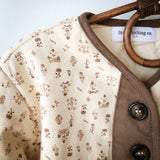 Little Clothing Co. The Wildflowers of Autumn Floral Padded Jacket