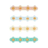 Mimi & Lula Pastel Flower Power Salon Clips - Orchard