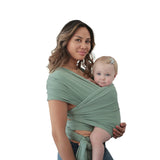 Mushie Baby Wrap - Roman Green