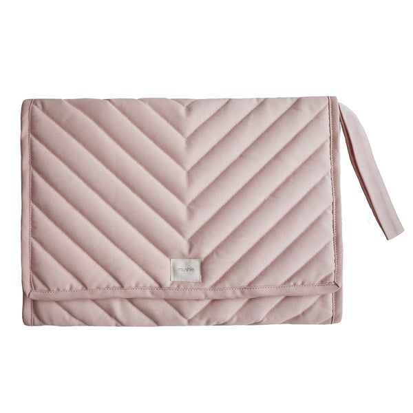 Mushie Portable Changing Pad - Blush