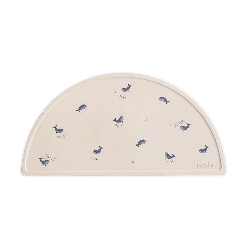 Mushie Place Mat - Whales