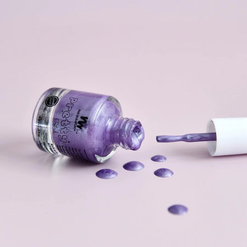 No Nasties Purple Water-Based Kids Nail Polish
