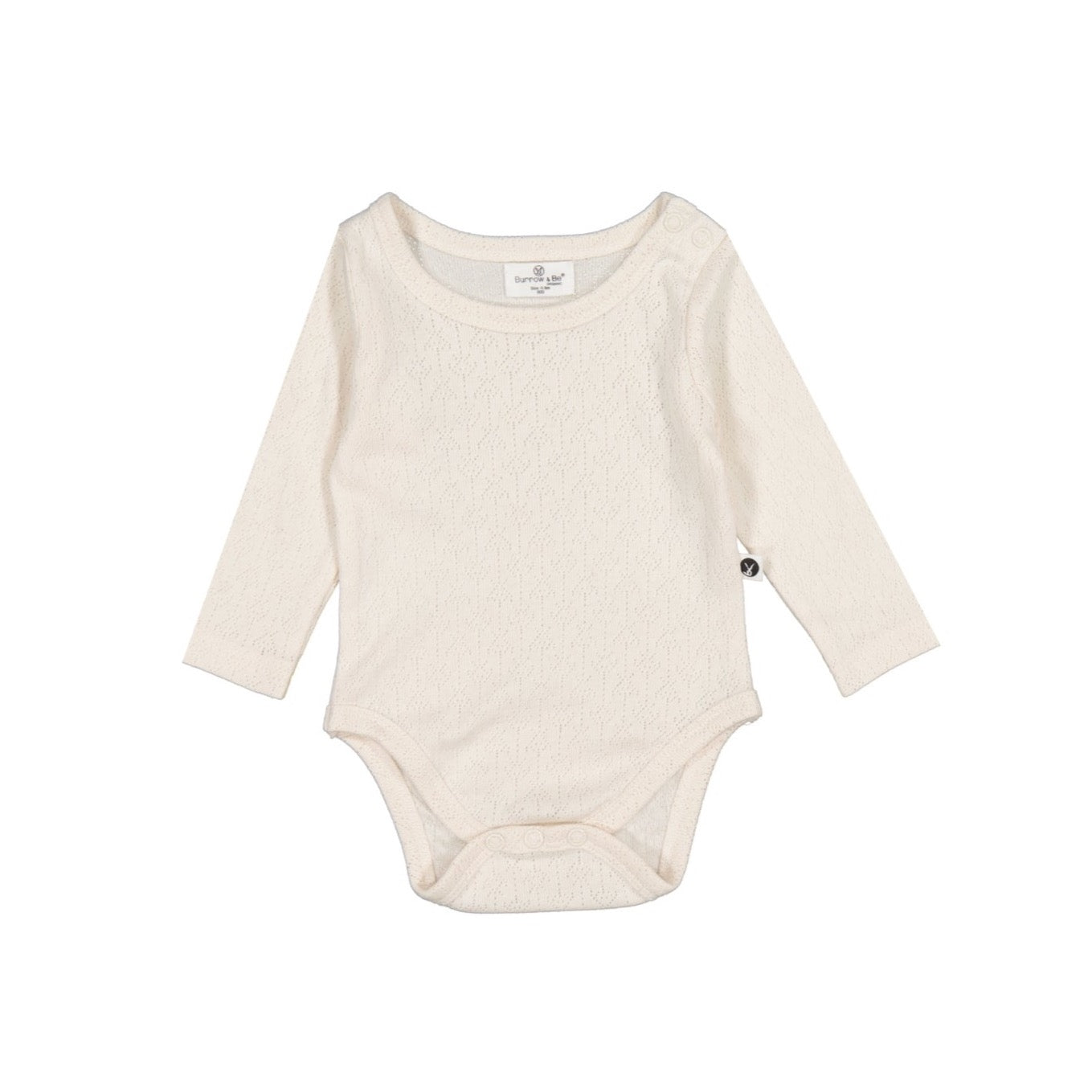 Burrow & Be Pointelle Long Sleeve Bodysuit Natural – Lily and Langford
