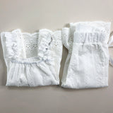 Little Clothing Co. Pretty in White Summer Set