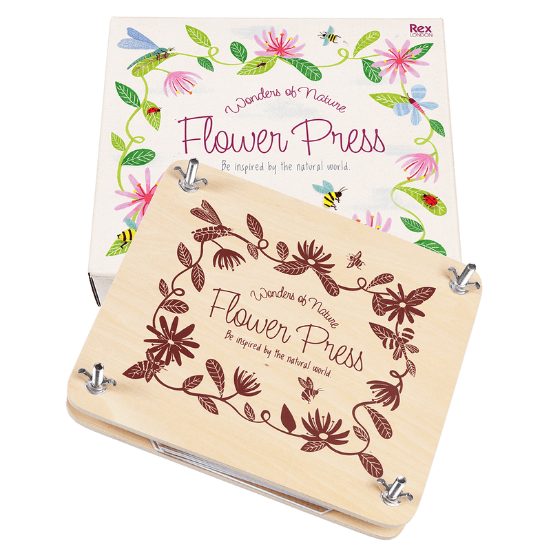 Rex London Wooden Flower Press