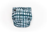 Sassy Pants Snap Nappy OSFM with two inserts - Gingham