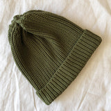 Little Clothing Co. Chunky Slouchy Knit Beanie - Olive or Oatmeal Maple