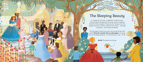 Story Orchestra Sleeping Beauty, illustrated by Jessica Courtney-Tickle