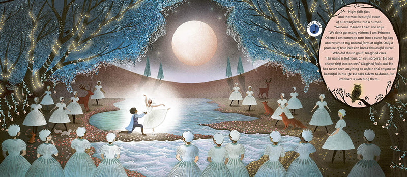 Story Orchestra Swan Lake, illustrated by Jessica Courtney-Tickle