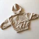 Little Clothing Co. The Ultimate Reversible Bomber Hoodie Teddy / Corduroy Jacket - Chocolate or Oatmeal