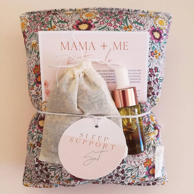 Mama + Me Afterbirth Contractions / Menstrual Cramps | Botanical Wheat Bag Sets