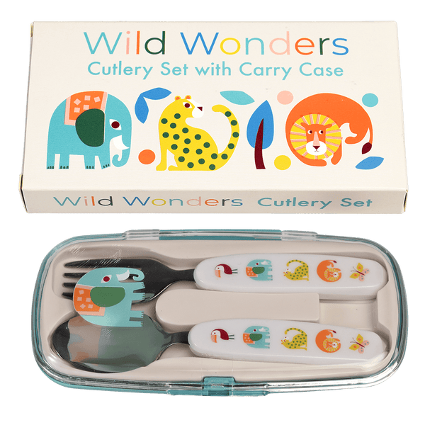 Rex London Wild Wonders - Children's Cutlery Set